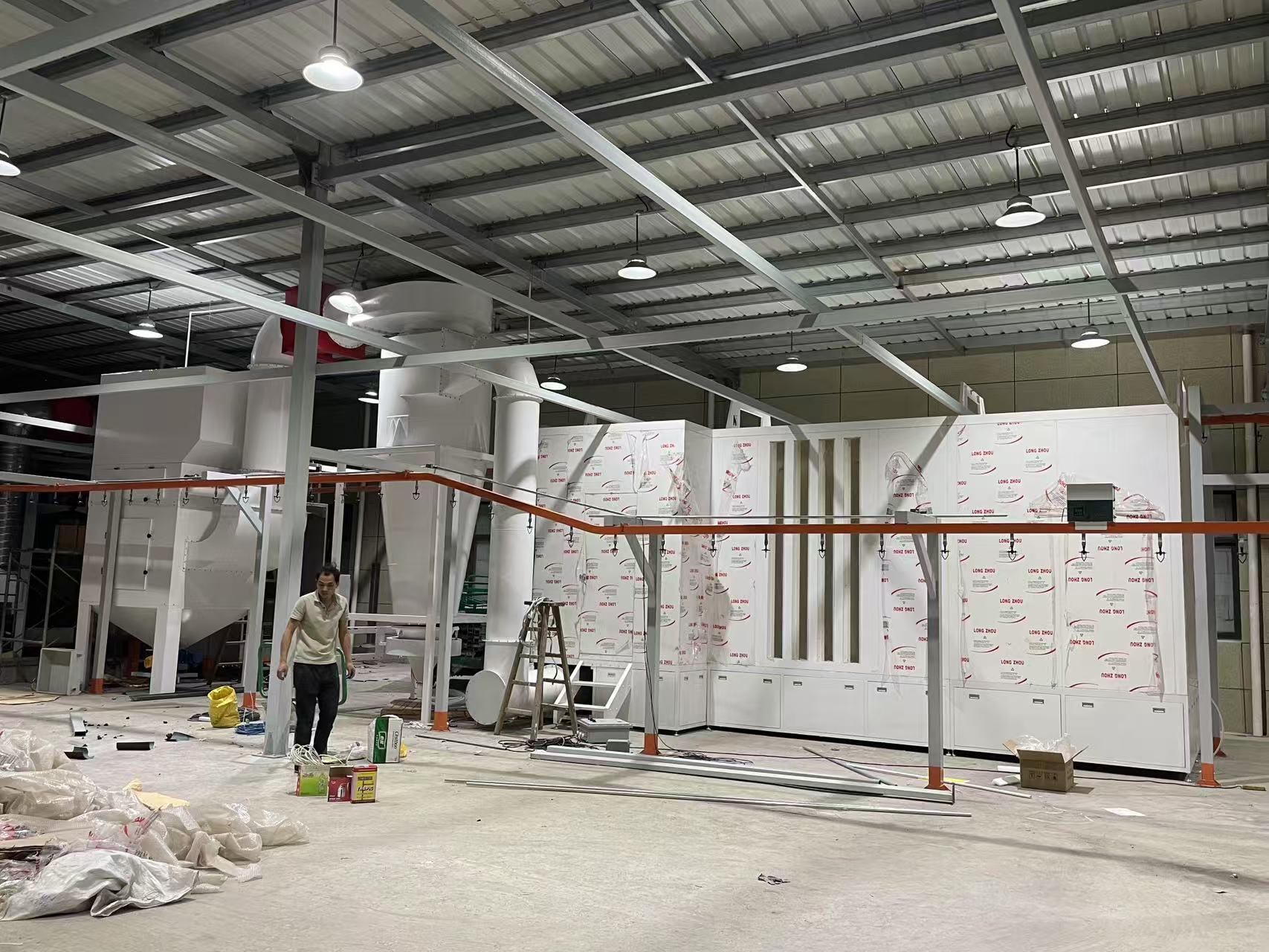powder coating line