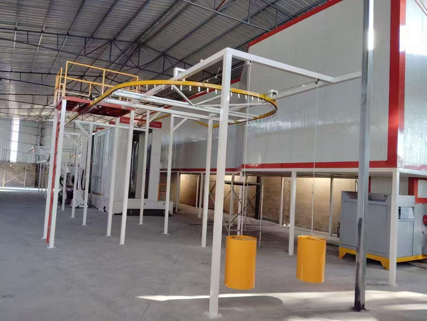 powder coating line