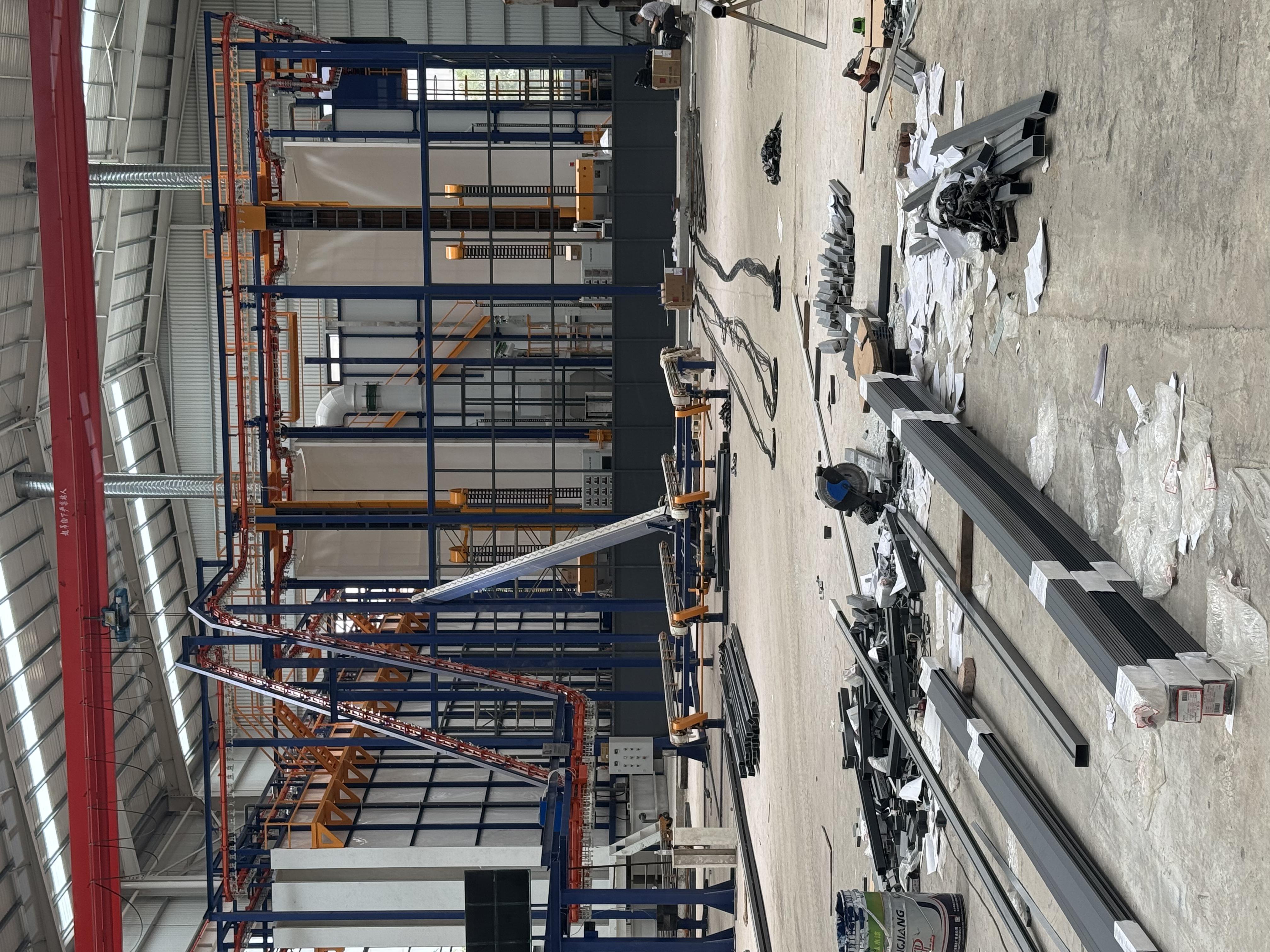 powder coating line